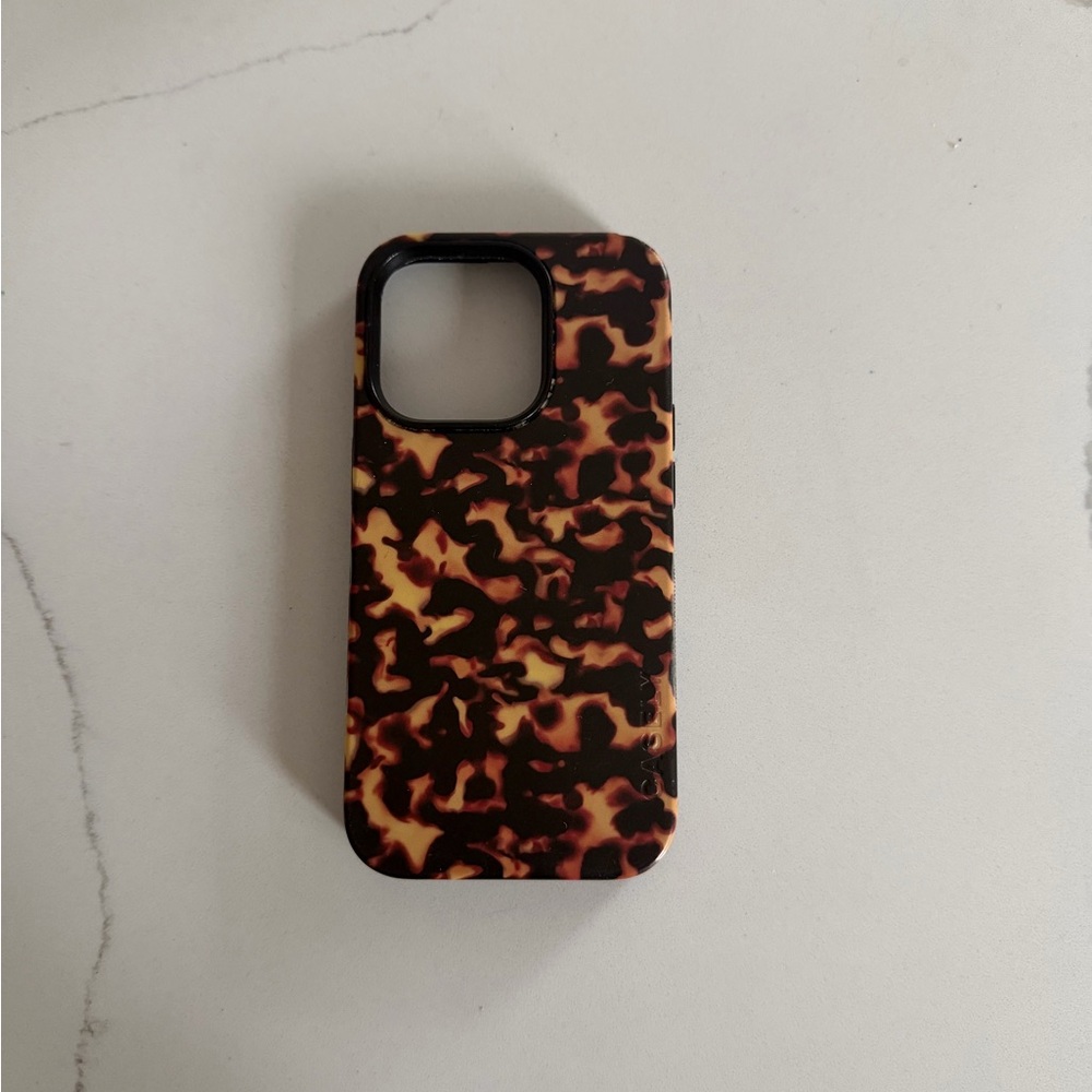 Casely Shell Shocked Tortoise Print Case - iPhone 14 Pro